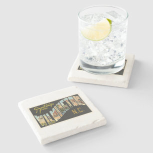 Wilmington North Carolina NC Old Vintage Postcard- Stone Coaster