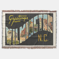 Wilmington North Carolina NC Old Vintage Postcard-