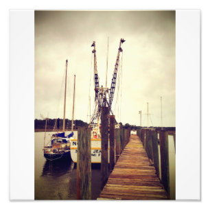 Wilmington Shrimp Boat Photo Print
