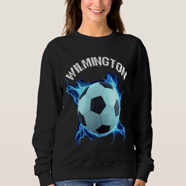 Wilmington Soccer Retro Sweatshirt (Front)
