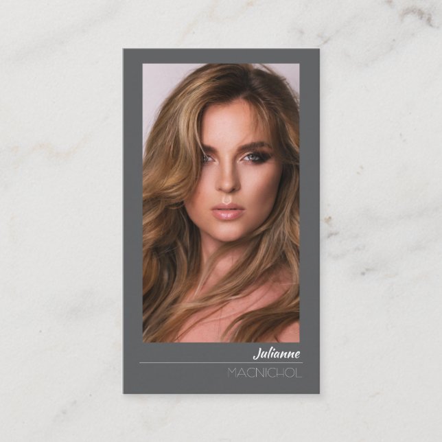 Wilshire Actor Model | Pro Business Calling Card (Front)
