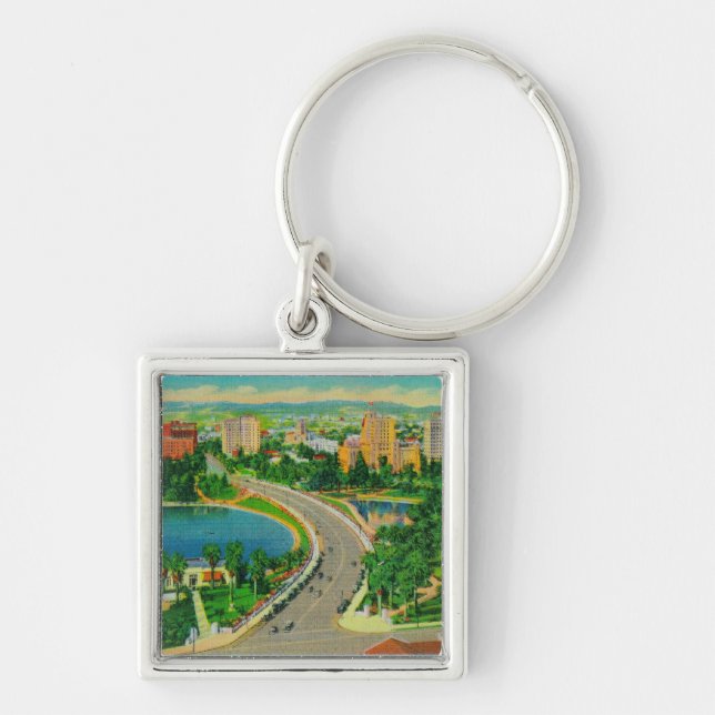 Wilshire Boulevard, Gen. Douglas MacArthur Key Ring (Front)