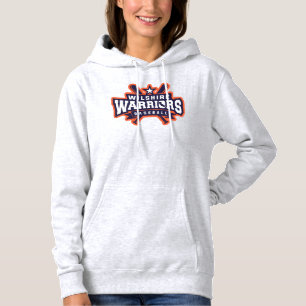Wilshire Warriors Baseball League Logo Hoodie