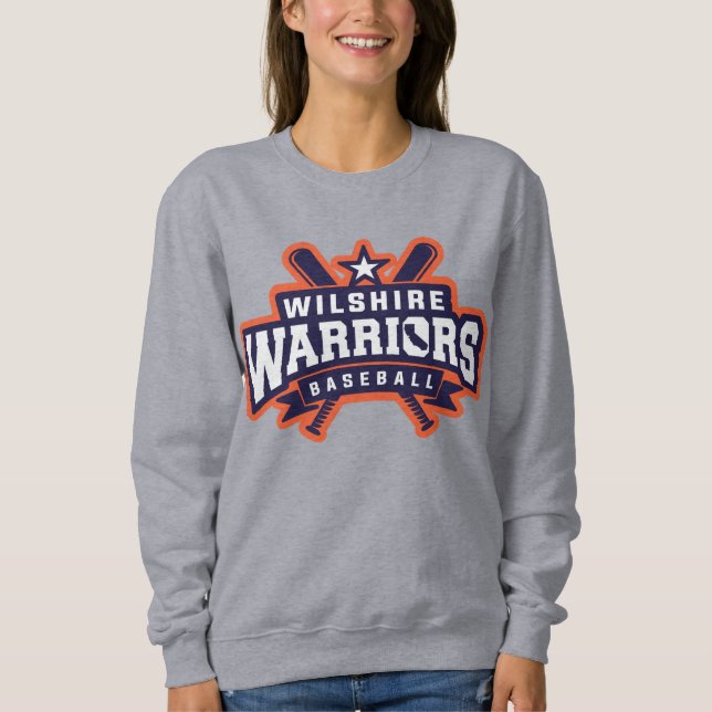 Wilshire Warriors Baseball League Logo Sweatshirt (Front)