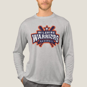 Wilshire Warriors Baseball League Logo Tri-Blend Shirt