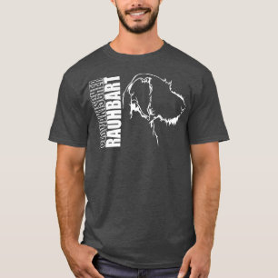 Wilsigns Slovakian Rough Beard Profile Dog Breed T-Shirt