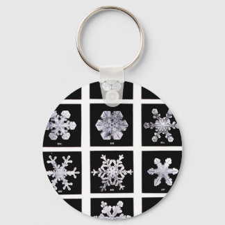 Wilson Bentley Snowflakes Key Ring