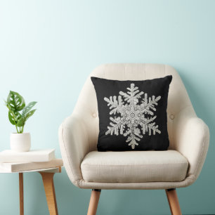 Wilson Bentley's Snowflake Cushion
