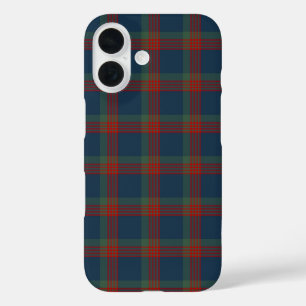 Wilson Clan Blue, Green and Red Tartan iPhone 16 Case