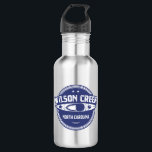 Wilson Creek North Carolina Kayaking 532 Ml Water Bottle<br><div class="desc">Wilson Creek North Carolina has a water system that originates near Calloway Peak and stretches for 23 miles before joining with John's River.</div>