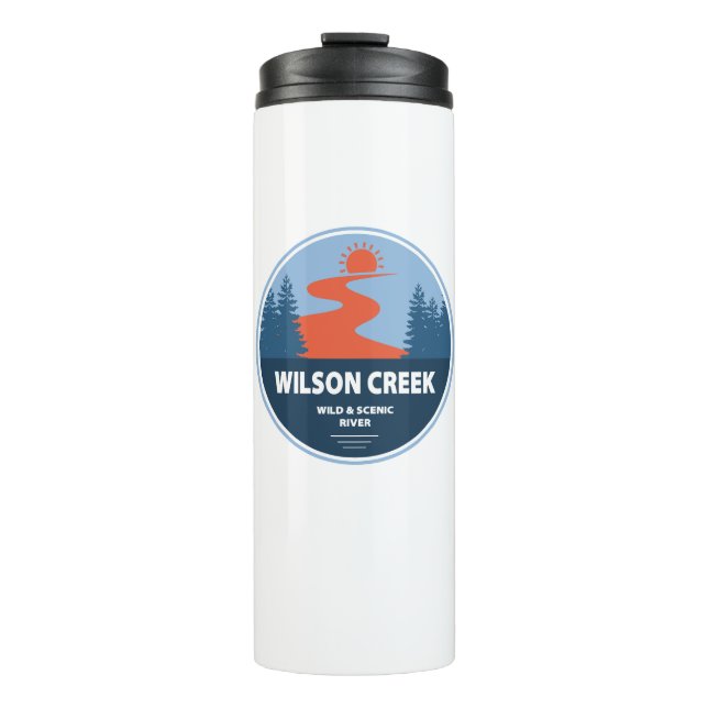 Wilson Creek Wild And Scenic River North Carolina Thermal Tumbler (Front)