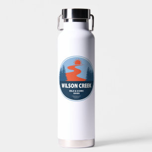 Wilson Creek Wild And Scenic River North Carolina Water Bottle