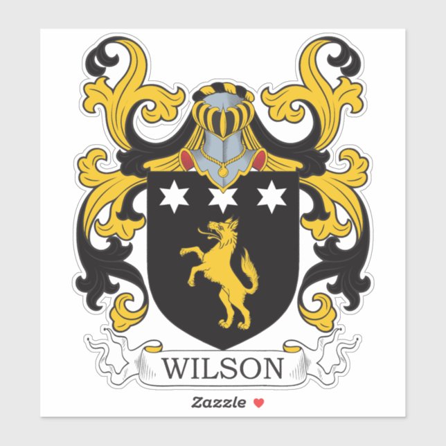 Wilson Family Crest (Sheet)