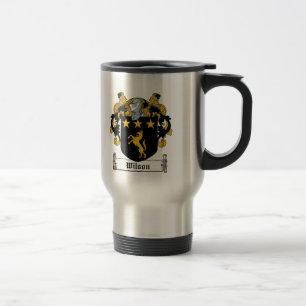 Wilson Family Crest Travel Mug