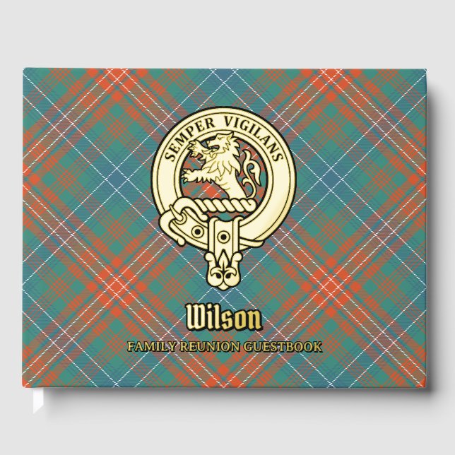 Wilson Family Reunion Guest Book (Front)