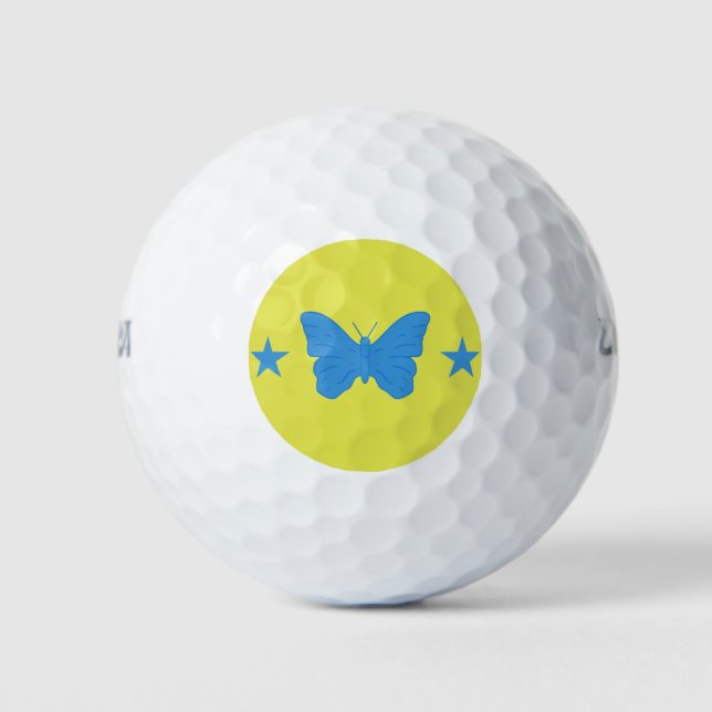 Wilson Golf Ball with flag of Bady Bassit (Front)