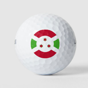 Wilson Golf Ball with flag of Burundi