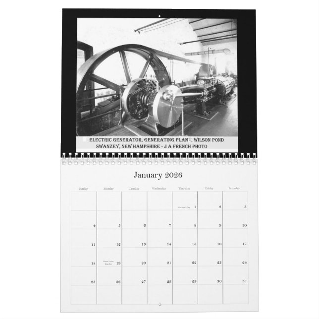 WILSON POND 2011 CALENDAR (Jan 2026)