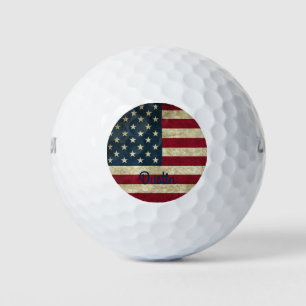 Wilson Ultra 500/Golf Ball/American Flag Golf Balls