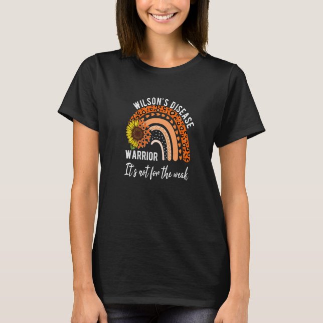 Wilson's Disease  Awareness T-Shirt (Front)