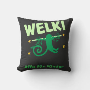 Wilted monkey cushion