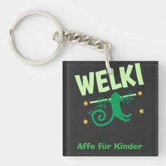 Wilted monkey  key ring