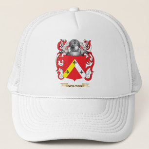 Wilton Family Crest (Coat of Arms) Trucker Hat