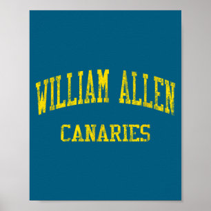 Wilton high school hs wilton ct vintage sports  poster