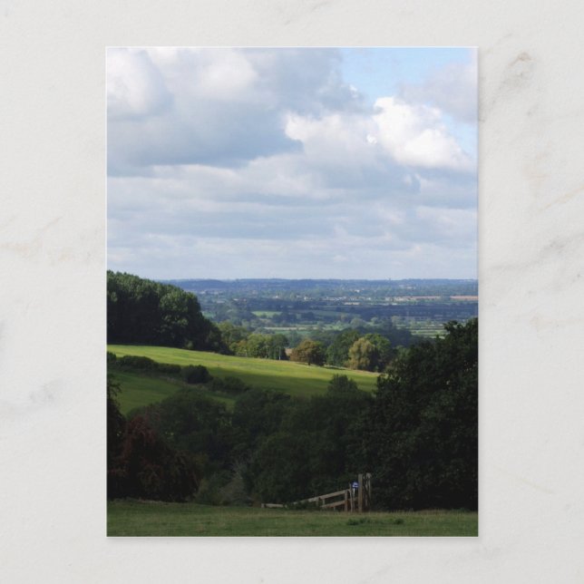 Wiltshire Countryside Postcard (Front)