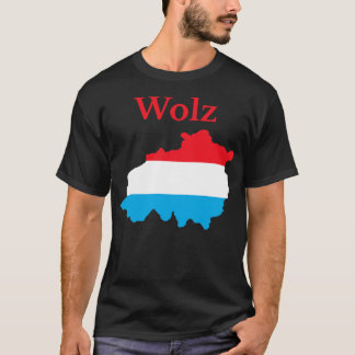 Wiltz Canton Map Luxembourg T-Shirt
