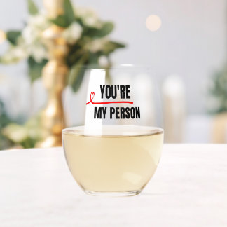 wiltzsoccim stemless wine glass