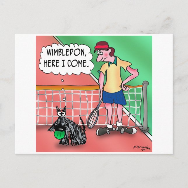 Wimbledon, Here I Come Postcard (Front)