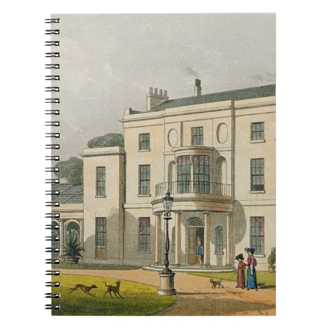 Wimbledon House, from Ackermann's 'Repository of A Notebook (Front)