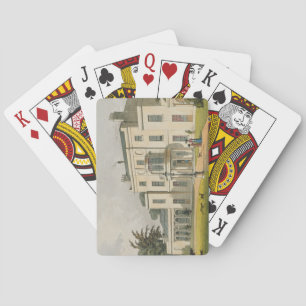 Wimbledon House, from Ackermann's 'Repository of A Playing Cards