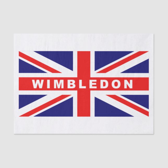 Wimbledon Tissue Paper (Front)