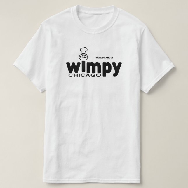 Wimpy Grills Restaurants, Chicago, Illinois T-Shirt (Design Front)