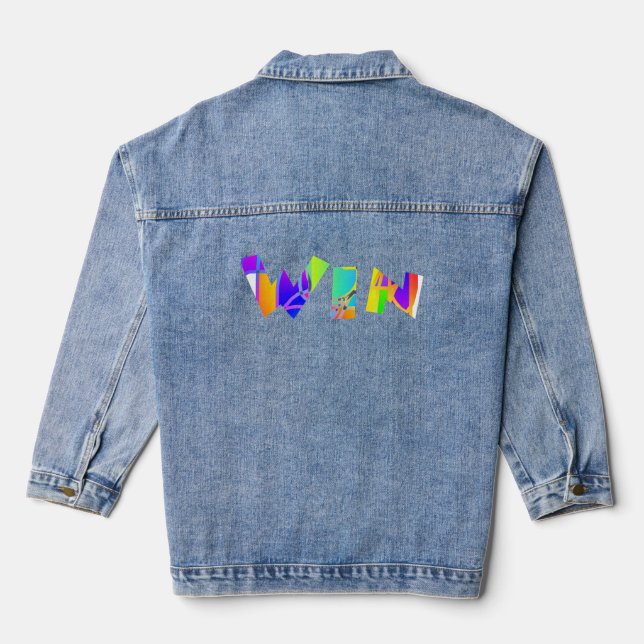 WIN  DENIM JACKET (Back)