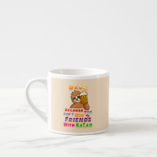Win Friends With Beer Espresso Cup