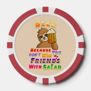 Win Friends With Beer Poker Chips