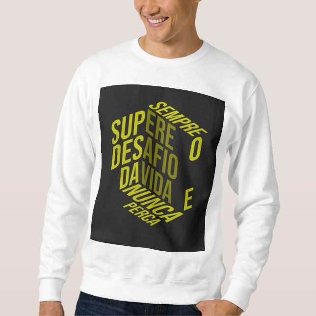 Win is the only option sweatshirt (Front)