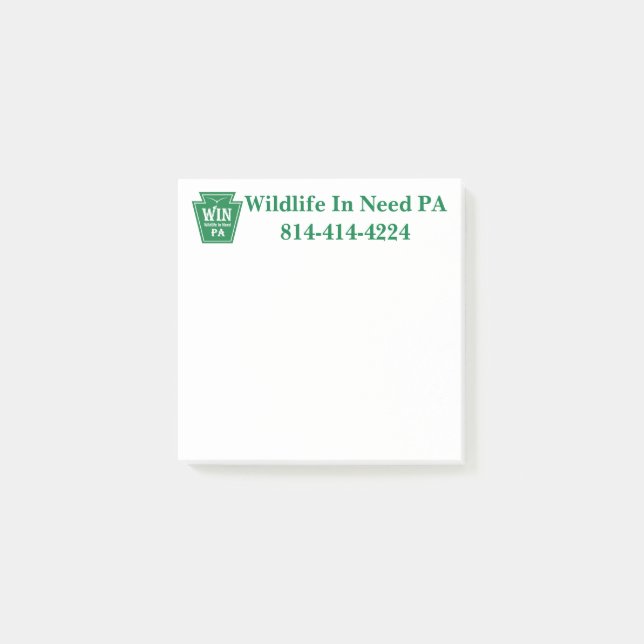 WIN Logo Sticky Notes (Front)