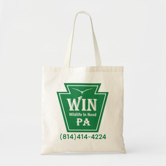 WIN logo tote (Front)