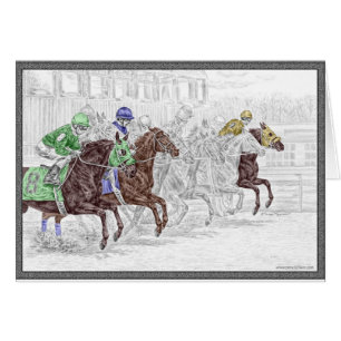 Win Place Show Race Horses