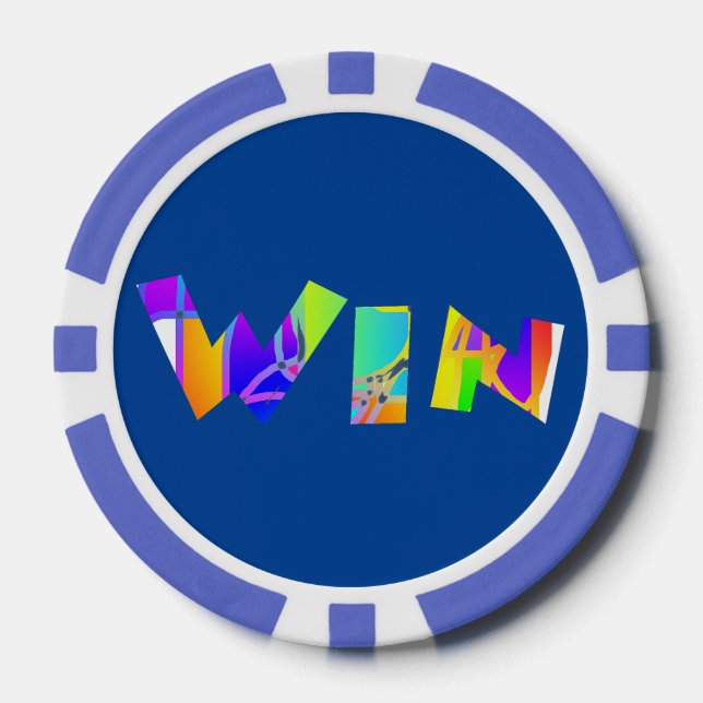 WIN  POKER CHIPS (Front)