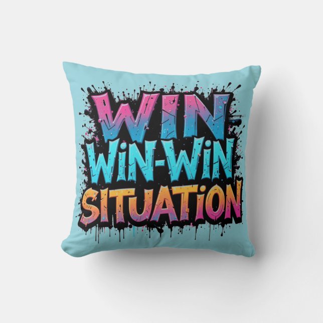 WIN-WIN Situation Cushion (Front)