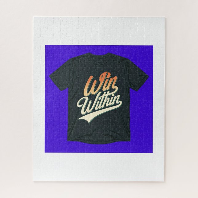 "Win Within." Jigsaw Puzzle (Vertical)