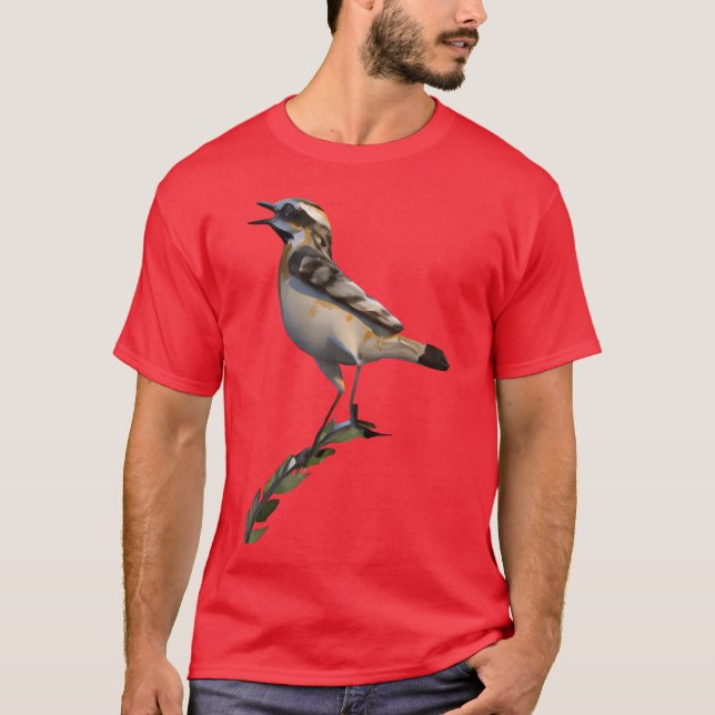 Winchat Bird funny T-Shirt (Front)