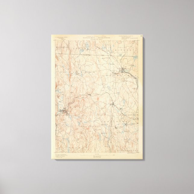 Winchendon, Massachusetts Canvas Print (Front)