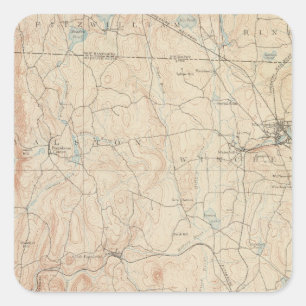 Winchendon, Massachusetts Square Sticker