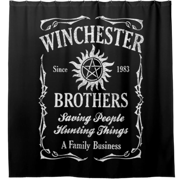 Winchester Bros Since 1983 Shower Curtain (Front)